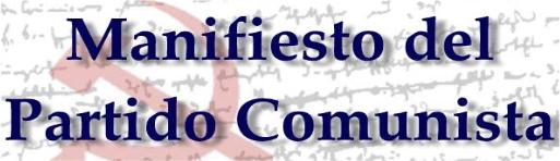 Manifiesto del Partido Comunista